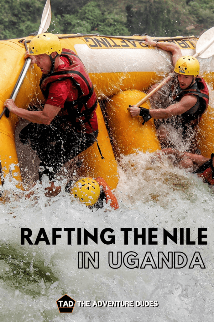 Rafting the Nile in Uganda Pinterest
